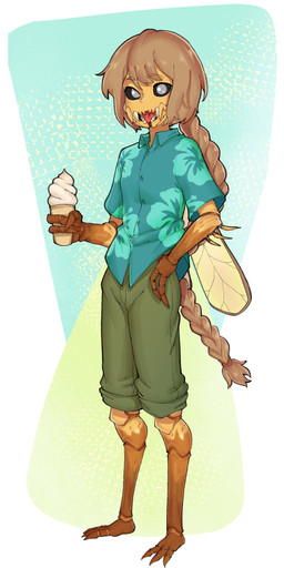 Rating: s
ID: 5434256
Date: 2025-03-15 03:33:07 -0400
Status: active
Score: 17
3_toes abstract_background aloha_shirt ambiguous_anthro ambiguous_gender anthro arthropod bangs barefoot biped black_sclera bottomwear braided_hair brown_body brown_exoskeleton brown_eyebrows brown_hair clothed clothed_ambiguous clothed_anthro clothing dessert exoskeleton eyebrow_through_hair eyebrows eyelashes fangs feet food green_bottomwear green_clothing green_shorts grey_eyes hair hi_res holding_food holding_ice_cream_cone holding_object humanoid_face ice_cream ice_cream_cone insect insect_wings long_hair mandibles mrbooshmaster multicolored_body multicolored_exoskeleton open_mouth pattern_clothing pattern_shirt pattern_topwear plantigrade pockets red_tongue shirt shorts soft_serve_ice_cream solo species_request standing teal_clothing teal_shirt teal_topwear teeth toes tongue topwear translucent translucent_hair two_tone_body two_tone_exoskeleton wings yellow_body yellow_exoskeleton yellow_wings post #5434256