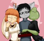 Rating: s
ID: 4603550
Date: 2024-02-16 15:53:03 -0500
Status: active
Score: 13
2024 amelia_(sandwich-anomaly) amphibian anthro big_breasts black_clothing black_hair black_shirt black_topwear breasts candy chocolate clothed clothing dessert domestic_cat eating eyewear facial_scar felid feline felis female ffm food frog fur glasses green_body green_skin grey_body grey_clothing grey_fur grey_shirt grey_topwear group hair kissing_cheek lagomorph leporid long_ears male male/female mammal notched_ear orange_hair rabbit round_glasses sandwich-anomaly scar shirt smilee sunglasses topwear trio van_(sandwich-anomaly) victoria_(sandwich-anomaly) wearing_glasses wearing_sunglasses whiskers post #4603550