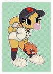 Rating: s
ID: 5664502
Date: 2025-06-24 09:31:45 -0400
Status: active
Score: 34
2024 anthro ball baseball_cap baseball_glove baseball_uniform bent_over black_cap black_clothing black_eyes black_hat black_headgear black_headwear black_knee_socks blowing_bubble_gum bonita_(gaturo) border bottomwear bubble_gum clothed clothed_anthro clothed_female clothing digital_media_(artwork) eyelashes female female_anthro footwear fully_clothed fully_clothed_anthro fully_clothed_female fur gaturo hand_on_leg hand_on_own_leg hat headgear headwear holding_ball holding_baseball holding_object holding_object_behind_back knee_highs knee_socks lagomorph legwear leporid mammal multicolored_knee_socks outline rabbit scut_tail shoes short_tail socks solo sportswear standing tail topwear two_tone_knee_socks uniform white_border white_bottomwear white_clothing white_footwear white_outline white_shoes white_topwear yellow_body yellow_ears yellow_fur yellow_tail young young_anthro young_female post #5664502