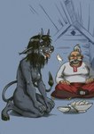 Rating: s
ID: 4663229
Date: 2024-03-17 07:28:06 -0400
Status: active
Score: 60
2024 black_hair bowl breasts chort cleavage clothed clothing cloven_hooves container cream_(food) demon detailed_background dumplings duo eating eating_food elderly elderly_male european_mythology evenings_on_a_farm_near_dikanka facial_hair female folk_clothes food fur grey_body grey_facial_hair grey_fur grey_hair grey_mustache hair half-closed_eyes hooves horn human humanoid imp joe_duncan kneeling looking_at_another looking_at_viewer male mammal messy_eater mustache mythology narrowed_eyes nikolai_gogol nude one_eye_closed open_mouth overweight pierogi puzaty_patsyuk sharp_teeth simple_background slavic slavic_mythology smile solo_focus sour_cream tail teeth telekinesis tongue tongue_out traditional_dress ukraine ukrainian_mythology vyshyvanka white_background yellow_eyes post #4663229