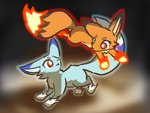 Rating: s
ID: 5310984
Date: 2025-01-16 07:31:46 -0500
Status: active
Score: 35
4:3 canid canine dancing duo feral fire fox foxparks foxparks_cryst hi_res ice mammal pal_(species) palworld pocketpair yuumisocute post #5310984