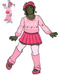 Rating: s
ID: 5384091
Date: 2025-02-19 16:52:36 -0500
Status: active
Score: 4
2025 5_fingers bottomwear brown_hair choker clothed clothed_humanoid clothed_male clothing collarbone crossdressing digital_drawing_(artwork) digital_media_(artwork) dob_(oxventure) dungeons_and_dragons ear_piercing english_description eyes_closed facial_scar fingers flat_colors footwear freckled_face freckles front_view fully_clothed fully_clothed_humanoid fully_clothed_male green_body green_skin hair half-orc hasbro hi_res humanoid humanoid_pointy_ears jewelry leggings legwear male male_humanoid necklace not_furry on_one_leg orc oxventure pattern_clothing pattern_sweater pattern_topwear piercing pink_beret pink_bottomwear pink_choker pink_clothing pink_footwear pink_jewelry pink_leggings pink_necklace pink_shoes pink_skirt pink_sweater pink_topwear pointy_ears reference_image scar shoes short_hair simple_background skirt slightlyhopefulromantic solo standing strawberry_ear_piercing sweater topwear tusks white_background wizards_of_the_coast post #5384091