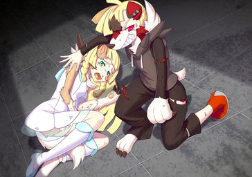 angry blonde_hair canine clothed clothing dress duo fangs fear female floor footwear fur gladion_(pokemon) green_eyes hair high-angle_view hoodie human lillie_(pokemon) lycanroc lying male mammal midday_lycanroc midnight_lycanroc nintendo on_one_knee on_side open_mouth paws pokémon pokémon_(species) red_eyes red_fur sharp_teeth shioinu shoes tan_fur tears teeth torn_clothing transformation video_games white_fur
Rating: Safe
Score: 0
User: Penguinempire-Dennis
Date: April 20, 2018 angry blonde_hair canine clothed clothing dress duo fangs fear female floor footwear fur gladion_(pokemon) green_eyes hair high-angle_view hoodie human lillie_(pokemon) lycanroc lying male mammal midday_lycanroc midnight_lycanroc nintendo on_one_knee on_side open_mouth paws pokémon pokémon_(species) red_eyes red_fur sharp_teeth shioinu shoes tan_fur tears teeth torn_clothing transformation video_games white_fur
Rating: Safe
Score: 0
User: Penguinempire-Dennis
Date: April 20, 2018