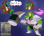 Rating: s
ID: 5646776
Date: 2025-06-16 17:15:18 -0400
Status: active
Score: 3
absurd_res anthro armor briefs clothing deltarune eyebrows gerson green_body hair hammer hi_res jam_as_day_(artist) laugh long_hair male mature_male multiple_scenes pink_hair ponytail reptile scalie solo thick_eyebrows tools turtle unconvincing_armor undertale_(series) underwear warhammer post #5646776