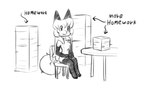 Rating: s
ID: 4974098
Date: 2024-08-09 07:23:41 -0400
Status: active
Score: 14
5:3 aigsaft anthro averi_(fiddleafox) blank_stare canid canine clasped_hands conditional_dnp female female_anthro fox fur furniture gloves_(marking) hair leg_markings mammal markings monochrome paper paws simple_background sitting socks_(marking) solo table post #4974098