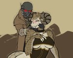 Rating: s
ID: 1545367
Date: 2018-05-15 03:28:44 -0400
Status: active
Score: 790
5:4 absurd_res anthro anthrofied armor blush breasts claws clothed clothing deathclaw digital_media_(artwork) dominant dominant_human dominant_male duo fallout female femclaw fully_clothed happy hi_res horn human human_on_anthro interspecies larger_female male mammal microsoft ncr_ranger_(fallout) nipples non-mammal_breasts non-mammal_nipples reccand scalie science_fiction size_difference skimpy small_dom_big_sub smaller_male smile submissive submissive_female the_courier_(fallout) under_boob post #1545367