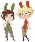 Rating: s
ID: 679602
Date: 2015-06-27 00:02:02 -0400
Status: active
Score: 7
blonde_hair blush brown_hair bunny_costume clothing costume duo elf fake_ears fake_rabbit_ears female green_eyes hair hi_res humanoid humanoid_pointy_ears lips looking_at_viewer magee miss_holly not_furry pointy_ears prep_and_landing smile unknown_artist wide_hips post #679602