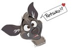 Rating: s
ID: 2408225
Date: 2020-09-13 04:55:12 -0400
Status: active
Score: 24
2020 absurd_res aggretsuko anthro brown_body brown_fur dialogue english_text fur haida_(aggretsuko) head_tuft headshot_portrait heart_symbol hi_res hyena inner_ear_fluff interrobang male mammal meowmavi portrait sanrio simple_background smile solo speech_bubble spotted_hyena text tuft white_background post #2408225