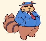 Rating: s
ID: 5115763
Date: 2024-10-14 23:29:51 -0400
Status: active
Score: 13
2024 anthro belly big_belly black_nose brown_body clothing eyewear killer_outlet male mammal mo_(undertale_yellow) necktie overweight overweight_male procyonid raccoon shirt simple_background smile solo sunglasses topwear undertale_yellow post #5115763