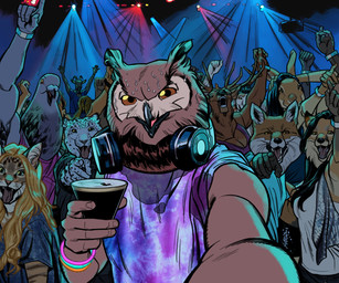 alcohol ambiguous_gender anthro armpit_hair avian beverage billmund bird camera_view canine cervine clothed clothing creatures_of_the_night dancing deer detailed_background feline female first_person_view fox group headphones headphones_around_neck hi_res inside lagomorph leopard male mammal nightclub owl rabbit selfie smile snow_leopard standing sweat
Rating: Safe
Score: 1
User: BooruHitomi
Date: September 21, 2017 alcohol ambiguous_gender anthro armpit_hair avian beverage billmund bird camera_view canine cervine clothed clothing creatures_of_the_night dancing deer detailed_background feline female first_person_view fox group headphones headphones_around_neck hi_res inside lagomorph leopard male mammal nightclub owl rabbit selfie smile snow_leopard standing sweat
Rating: Safe
Score: 1
User: BooruHitomi
Date: September 21, 2017