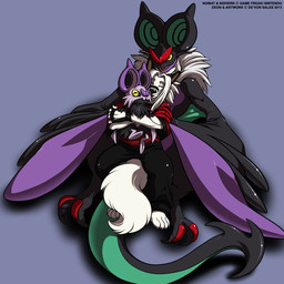 Rating: s
ID: 5610575
Date: 2025-05-30 23:28:49 -0400
Status: active
Score: 13
1:1 2013 ambiguous_gender anthro black_body bottomwear clothing deon_(deonwolf) deonwolf digital_media_(artwork) eyes_closed feral fingerless_gloves fur generation_6_pokemon gloves group handwear hi_res hug male nintendo noibat noivern pants pokemon pokemon_(species) purple_body shirt topwear trio white_body white_fur wings post #5610575