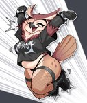 Rating: s
ID: 5620670
Date: 2025-06-04 13:33:34 -0400
Status: active
Score: 145
2025 5_fingers absurd_res anthro avian beak belly belly_overhang big_belly big_breasts bird black_boots black_clothing black_footwear black_shirt black_thong black_topwear black_underwear boots bracelet breasts brown_body brown_feathers budoti calla_(budoti) clothed clothed_anthro clothed_female clothing eastern_screech_owl eyes_closed feathers female female_anthro fingers fishnet_clothing fishnet_legwear footwear freckled_face freckles hi_res jewelry legwear navel non-mammal_breasts non-mammal_navel open_beak open_mouth open_smile overweight overweight_anthro overweight_female owl screech_owl shirt shoes slightly_chubby slightly_chubby_anthro slightly_chubby_female smile solo spiked_boots spiked_bracelet spiked_clothing spiked_footwear spikes tail tail_feathers thick_thighs thong topwear true_owl underwear wide_hips post #5620670