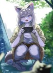Rating: s
ID: 5657090
Date: 2025-06-21 01:43:45 -0400
Status: active
Score: 14
2024 5_fingers absurd_res anthro blush bottomwear canid canine canis clothing detailed_background digital_drawing_(artwork) digital_media_(artwork) electronics female fingers footwear happy hi_res kneeling leaf light mametunu mammal phone shirt shoes skirt solo sunlight taking_picture topwear wolf post #5657090