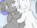 Rating: s
ID: 1223262
Date: 2017-05-21 17:28:09 -0400
Status: active
Score: 21
4:3 anthro bangs bed blue_eyes blush brother_(lore) brothers_(lore) domestic_cat duo eyewear felid feline felis fluffy fluffy_tail fur furniture glasses grey_body grey_fur imminent_sex incest_(lore) itameshi jewelry lick_zack male male/male mammal nap_zack necklace nude pillow sibling_(lore) tail tail_tale white_body white_fur yaminabe_aries yellow_eyes post #1223262