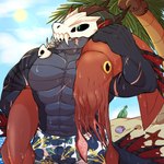 Rating: s
ID: 5349626
Date: 2025-02-03 18:41:07 -0500
Status: active
Score: 18
1:1 abs ambient_sealife ambient_starfish anthro aquatic_dragon arm_scar beach black_body bone bottle brown_hair carrying_another carrying_under_arm cephalopod chest_scar citsy_404 clothed clothing coleoid container decapodiform digital_media_(artwork) dragon elbow_fin elbow_frill facial_scar feral fin fishbone hair hi_res horn male marine mask message_in_a_bottle mollusk morgus_orville muscular muscular_anthro muscular_arms muscular_male mythological_creature mythological_scalie mythology outside pecs red_frill scalie scar sea seashell shell shoulder_carry skull skull_mask sky solo squid sun swimming_trunks swimwear tail tail_fin topless topless_anthro topless_male water wet wet_body x_scar post #5349626