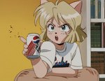 Rating: s
ID: 4110688
Date: 2023-06-14 17:53:01 -0400
Status: active
Score: 89
2023 adolescent alternate_species aluminum_can beverage blonde_hair domestic_cat felid feline felis female furrification gesture gunsmith_cats hair hand_gesture mammal minnie_may_hopkins missmccloud pointing screencap screencap_edit soda solo third-party_edit young young_female post #4110688