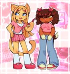 Rating: s
ID: 5582559
Date: 2025-05-18 22:35:26 -0400
Status: active
Score: 10
american_shorthair anthro anthrofied bottomwear breasts brooklyn_hayes brown_body brown_fur canid canine canis cellphone clothing dachshund denim denim_bottomwear denim_clothing domestic_cat domestic_dog duo electronics emobemob fangs felid feline felis female flip_phone footwear fur gloves_(marking) green_eyes hasbro hi_res hunting_dog jeans knee_highs legwear littlest_pet_shop littlest_pet_shop:_popular lps_339 lps_675 mammal markings open_mouth open_smile pants pattern_bottomwear pattern_clothing pattern_skirt paws phone pigtails plaid plaid_bottomwear plaid_clothing plaid_skirt savannah_reed shoes skirt smile sneakers tail teeth y2k_(fashion) yellow_body yellow_fur post #5582559