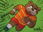 Rating: s
ID: 3732171
Date: 2022-12-04 23:39:50 -0500
Status: active
Score: 0
2022 4:3 anthro ball bear beard77777 bottomwear brown_body clothing hi_res ii_niku_no_hi japanese_text kemono kumalino male mammal musclegut muscular roast_(kumalino) rugby rugby_ball rugby_uniform sanrio shirt shorts solo text topwear post #3732171