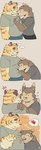 Rating: s
ID: 5280184
Date: 2025-01-01 13:51:12 -0500
Status: active
Score: 56
2024 absurd_res anthro canid canine canis clothing comic domestic_dog duo ellipsis felid ginnosuke heart_symbol hi_res hug kemono male male/male mammal moob_grab moobs overweight overweight_male pantherine shirt simple_background tiger topwear post #5280184