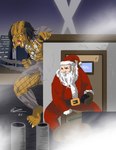 Rating: s
ID: 5263107
Date: 2024-12-24 14:18:46 -0500
Status: active
Score: 4
2024 5_fingers 5_toes absurd_res alien alien_humanoid anthro armor beard belt belt_buckle bent_leg black_belt bladed_weapon bone bottomwear brown_clothing brown_handwear brown_mittens buckle building christmas claws clear_sky clothing coal coat colored crouching digital_drawing_(artwork) digital_media_(artwork) door duo elderly_human elderly_male english_description eyebrows facial_hair fangs feet finger_claws fingers fishnet_clothing fishnet_legwear fishnet_shirt fishnet_topwear furrowed_brow furrowed_eyebrows greaves handwear hat headgear headwear hi_res hiding holding_coal holding_object holidays humanoid legwear lineless male meeleeart mittens muscular muscular_male night open_mouth outside pants pauldron predator_(franchise) purple_sky red_bottomwear red_clothing red_coat red_hat red_headwear red_pants red_topwear rooftop sack santa_claus searchlight shaded shirt signature skull sky smoke tan_body tan_claws tan_skin teeth toe_claws toes topwear white_beard white_eyebrows white_facial_hair window yautja yellow_body yellow_eyes yellow_skin post #5263107