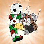 Rating: s
ID: 3797027
Date: 2023-01-07 01:24:49 -0500
Status: active
Score: 25
1:1 3_toes anthro ball barefoot cheese ciao clothing cukizilla dairy_products duo eyewear feet female fifa fifa_soccer food fur glasses grey_body hair hi_res humanoid male mammal murid murine open_mouth pawpads paws pink_pawpads rat rodent simple_background soccer_ball soles superbinario toes topwear youtuber post #3797027
