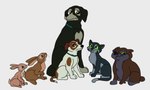 Rating: s
ID: 4821765
Date: 2024-06-01 14:50:57 -0400
Status: active
Score: 11
2021 ambiguous_gender black_body black_fur blue_collar bluebeard_(felidae) brown_body brown_eyes brown_fur brown_markings canid canine canis collar countershading crossover domestic_cat domestic_dog feet felid felidae_(film) feline felis feral fiver_(watership_down) flat_colors fox_terrier francis_(felidae) fur green_eyes grey_body grey_countershading group hazel_(watership_down) hyzenthlayrose lagomorph leporid looking_up male_(lore) mammal markings paws quadruped rabbit rowf_(the_plague_dogs) simple_background sitting snitter_(the_plague_dogs) tail tan_body tan_fur teal_collar teeth the_plague_dogs tuxedo_cat watership_down whiskers white_background white_body white_fur post #4821765