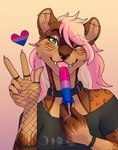 Rating: s
ID: 5318020
Date: 2025-01-19 19:12:07 -0500
Status: active
Score: 20
2022 5_fingers anthro barbell_piercing bisexual_pride_colors black_bracelet black_clothing black_collar black_shirt black_topwear blonde_hair bobcat bone_ear_ring bracelet brandy_amanda_prescott brown_body brown_eyebrows brown_fur brown_spots cheek_tuft claws clothed clothed_anthro clothed_female clothing collar colored digit_ring digital_drawing_(artwork) digital_media_(artwork) english_description eyebrow_piercing eyebrow_through_hair eyebrows eyelashes eyelashes_through_hair facial_piercing facial_tuft fangs felid feline female female_anthro finger_claws finger_ring fingers fishnet_clothing fishnet_gloves fishnet_handwear food fur gloves gradient_background green_eyes green_pupils hair handwear highlights_(coloring) holding_food holding_object holding_popsicle jewelry juneaupaws lgbt_pride licking_popsicle light lighting long_hair lynx mammal multicolored_body multicolored_fur multicolored_hair nose_piercing piercing pink_claws pink_highlights pink_ring pink_tongue popsicle pose pride_colors pupils shaded shirt simple_background solo spots studded_bracelet studded_jewelry studs teeth tongue tongue_out topwear translucent translucent_hair tuft two_tone_hair yellow_background post #5318020