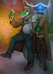 Rating: s
ID: 3088509
Date: 2021-12-24 15:34:18 -0500
Status: active
Score: 13
5_fingers absurd_res alcohol alligator alligatorid anthro arm_around_shoulder beer beverage beverage_can blue_bottomwear blue_clothing blue_jeans blue_pants bottomwear brown_bottomwear brown_clothing brown_coat brown_footwear brown_hat brown_headwear brown_pants brown_shoes brown_topwear christmas christmas_decorations christmas_lights christmas_tree claws clothing coat cregon crocodile crocodilian crush crushed_can crushed_object denim denim_bottomwear denim_clothing detailed_background dracenmarx drunk duo eyewear fedora fingers footwear green_body green_scales hat headgear headwear hi_res holidays jeans lewis_resmond lizard male monitor_lizard monotone_body monotone_scales multicolored_body multicolored_scales open_mouth pants plant redgreendied reptile scales scalie scarf shaded shirt shoes snow substance_intoxication sunglasses tan_clothing tan_hat tan_headwear tan_topwear topwear tree two_tone_body two_tone_scales walking white_body white_clothing white_scales white_shirt white_topwear winter yellow_eyes yellow_eyewear yellow_sunglasses post #3088509