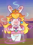 Rating: s
ID: 5649402
Date: 2025-06-17 18:04:05 -0400
Status: active
Score: 2
2024 anthro blonde_hair blue_ear_piercing blue_sky bottomless bottomless_anthro bottomless_female clothed clothing cloud colored crossover crown day digital_drawing_(artwork) digital_media_(artwork) english_description english_text eyes_closed featureless_legs female female_anthro front_view full-length_portrait fur gem gesture hair hand_pawpads headgear heart_gesture insertthenewblhere lagomorph light lighting long_ears long_hair magic magic_user mammal mario_bros mario_plus_rabbids_kingdom_battle mitten_hands multicolored_body nintendo no_eyebrows outside pawpads pink_clothing pink_shirt pink_topwear portrait rabbid rabbid_peach raving_rabbids rayman_(series) rock ruby_(gem) sapphire_(gem) shaded shirt sky solo sparkles standing tan_body tan_eyelids tan_inner_ear tan_pawpads tan_skin text topwear two_tone_body ubisoft white_body white_fur post #5649402