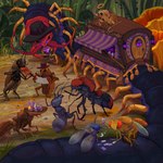 Rating: s
ID: 5545148
Date: 2025-05-02 23:57:15 -0400
Status: active
Score: 4
1:1 accordion ambiguous_gender ant antennae_(anatomy) arthropod beetle black_eyes bowed_string_instrument card centipede cigarette clothing container cup detailed_background drinking drinking_glass eyewear feral flower fly_(animal) glass glass_container glass_cup glasses group hat headgear headwear hi_res holding_cane holding_clothing holding_hat holding_headgear holding_headwear holding_object hymenopteran insect insect_wings mossymandibles musical_instrument myriapod orange_sclera party plant playing_accordion playing_card playing_music playing_violin purple_liquid red_eyes round_glasses sitting size_difference smoking standing string_instrument tipping_hat violin weevil wine_glass wings post #5545148
