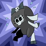 Rating: s
ID: 5668689
Date: 2025-06-26 09:21:23 -0400
Status: active
Score: 1
1:1 2025 accessory anthro black_body black_fur black_sclera black_wool blue_eyes bodily_fluids bone bovid bow_ribbon caprine eyelashes female fur grey_body hair_accessory hair_bow hair_ribbon hooves long_ears mammal nervous pembroke pembrokewkorgi rectangle_pupils ribbons sharp_teeth sheep skull skull_head solo sweat sweatdrop teeth wool_(fur) post #5668689