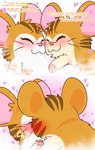 Rating: s
ID: 5399262
Date: 2025-02-26 15:01:51 -0500
Status: active
Score: 64
blush brother_(lore) brother_and_sister_(lore) cricetid crushpepper cuddling dialogue english_text eyes_closed female hamster hamtaro_(series) heart_symbol hi_res hug incest_(lore) kissing male mammal rodent sandy_(hamtaro) sibling_(lore) sister_(lore) sound_effects stan_(hamtaro) text twins_(lore) post #5399262