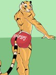 Rating: s
ID: 5619276
Date: 2025-06-03 20:01:56 -0400
Status: active
Score: 13
2020 5_fingers anthro back_muscles big_butt biped blue_eyes bottomwear bubble_butt butt claws clothed clothing countershade_arms countershade_hands countershade_neck countershade_torso countershading digital_media_(artwork) dolphin_shorts f_draws felid female finger_claws fingers furgonomic_bottomwear furgonomics green_background head_turned hi_res hotpants humanoid_hands looking_at_viewer looking_back looking_back_at_viewer lu_(f_draws) mammal markings muscular muscular_anthro muscular_arms muscular_female muscular_thighs orange_body pantherine plantigrade portrait pose rear_view shorts simple_background solo standing striped_markings striped_tail stripes tail tail_markings text text_on_bottomwear text_on_clothing text_on_shorts three-quarter_portrait tiger topless topless_anthro topless_female post #5619276
