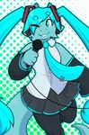 Rating: s
ID: 5359133
Date: 2025-02-08 07:49:47 -0500
Status: active
Score: 27
2025 4_fingers alternate_species anthro blue_body blue_eyes blue_hair blue_tail blush bottomwear breasts clothed clothed_anthro clothed_female clothing digital_media_(artwork) electronics female fingers front_view fully_clothed fully_clothed_anthro fully_clothed_female hair hatsune_miku hi_res holding_microphone holding_object kobold looking_aside microphone necktie nicopossum one_eye_closed scalie shirt simple_background skirt smile solo standing tail teeth topwear vocaloid post #5359133