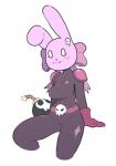 Rating: s
ID: 1525486
Date: 2018-04-25 08:02:34 -0400
Status: active
Score: 15
:3 accessory anthro biped blush bomb bow_(feature) bow_accessory bow_ribbon breasts clothing earth_defense_research_institute! explosives eyelashes female fur hair_accessory hair_bow hair_ribbon hi_res itsunknownanon lagomorph latex latex_clothing latex_skinsuit leporid mammal no_irises pink_body pink_fur rabbit rabbit_bomb ribbons sitting skinsuit solo tight_clothing post #1525486