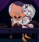 Rating: s
ID: 4815599
Date: 2024-05-29 19:13:46 -0400
Status: active
Score: 145
2024 4_toes 5_fingers adult_swim age_difference anthro arm_around_shoulders arm_around_waist arm_markings arm_tuft big_head big_nose biped black_claws black_clothing black_collar black_ears black_eyebrows black_fingerless_gloves black_gloves black_handwear black_legwear black_mouth black_nose black_rose black_tail black_thigh_highs blue_eyes blue_pupils bottomwear breasts canid canid_demon canine cartoon_network chair cheek_tuft claws clothing collar colored crop_top crossed_legs crossover curtains daisy_dukes demon denim denim_bottomwear denim_clothing denim_shorts desk digital_drawing_(artwork) digital_media_(artwork) digitigrade draw_over ear_piercing elbow_tuft eyebrows eyelashes eyeshadow facial_tuft fangs feet female female_anthro finger_claws fingerless_gloves fingernails fingers flower fluffy fluffy_tail footwear fur fur_tuft furniture gab0o0 gloves grey_body grey_eyeshadow grey_fur grey_markings grey_tuft greying_hair hair handwear hellhound helluva_boss hi_res hotpants human incense inner_ear_fluff legwear lidded_eyes long_hair looking_at_viewer loona_(helluva_boss) makeup male male_human mammal markings midriff mr._boss_(smiling_friends) multicolored_body multicolored_fur mythological_canine mythological_creature mythology nails navel newton's_cradle notched_ear older_human older_male on_lap open_mouth open_smile piercing plant plantigrade pointy_ears prick_ears pupils purple_curtains red_clothing red_sclera red_thong red_underwear rose_(flower) sandals shaded shirt shoes short_hair shorts shoulder_markings shoulder_tuft sidecut simple_coloring sitting sitting_on_another sitting_on_lap slit_pupils small_breasts smile smiling_friends spiked_collar spikes table tail tan_body tan_skin tank_top teeth thigh_highs third-party_edit thong toe_claws toeless_(marking) toeless_footwear toenails toes tongue topwear torn_clothing tuft two_tone_body two_tone_fur two_tone_tail under_boob underwear vines voice_actor_joke white_body white_clothing white_crop_top white_eyes white_fur white_inner_ear white_inner_ear_fluff white_shirt white_tail white_tank_top white_topwear white_tuft wrinkles younger_anthro younger_female post #4815599