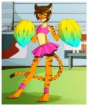 Rating: s
ID: 1776576
Date: 2019-01-26 21:46:59 -0500
Status: active
Score: 63
anthro barefoot biped blush border bottomwear brown_hair cheerleader clothed clothing crossdressing feet felid femboy green_eyes hair looking_at_viewer male mammal oouyuki_benten pantherine pom_poms saba skirt solo standing stripes tiger white_border post #1776576