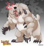 Rating: s
ID: 5170811
Date: 2024-11-09 14:48:57 -0500
Status: active
Score: 6
bear biceps claws fangs feral fur hi_res lustful_desires male mammal muscular muscular_feral muscular_male narram pawpads scut_tail short_tail solo spikes spikes_(anatomy) tail teeth white_body white_fur post #5170811