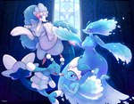 Rating: s
ID: 5646733
Date: 2025-06-16 16:59:46 -0400
Status: pending
Score: 11
absurd_res biped blue_body breasts brionne clothing deltarune featureless_breasts female floating fool's_hat generation_7_pokemon group hat headgear headwear hi_res larsspawn miss_mizzle mizzle_(deltarune) nintendo nose_to_nose pokemon pokemon_(species) primarina undertale_(series) water_body post #5646733