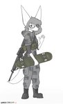 Rating: s
ID: 4526735
Date: 2024-01-10 15:03:32 -0500
Status: active
Score: 28
2021 5_fingers anthro belt blue_eyes boots bottomwear camo camo_clothing camo_print chimera clothed clothing combat_boots digital_media_(artwork) english_text eyewear female fingers footwear fur fur_tuft gesture glasses grey_body grey_fur grey_hair grey_nose gun hair hi_res holding_object inner_ear_fluff looking_at_viewer mammal military_uniform morgan's_skate_club morgan_mco'nielson operation_urban_warrior pants pattern_clothing pouch_(clothing) pouches ranged_weapon rifle scope shoes signature simple_background skateboard slim solo spacedimsum standing tail text topwear tuft uniform united_states_marine_corps vehicle waving waving_hand weapon white_body white_fur post #4526735