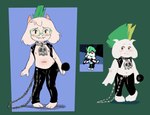 Rating: s
ID: 5619036
Date: 2025-06-03 17:57:23 -0400
Status: active
Score: 74
2025 2_horns 3_toes alternative_fashion anthro areola barefoot belly black_bottomwear black_clothing black_eyes black_pants black_topwear black_vest blush blush_lines boss_monster_(undertale) bottomwear bovid caprine closed_smile clothed clothed_anthro clothed_male clothing collar deltarune electronics eyebrows eyewear feet flesh_fang floppy_ears front_view full-length_portrait fur glasses green_eyewear green_glasses green_hair hair hi_res holding_microphone holding_object horn leather leather_bottomwear leather_clothing leather_pants leather_topwear leather_vest looking_at_viewer male male_anthro mammal microphone mohawk mouth_closed navel nipples open_clothing open_topwear open_vest pants pigeon_toed pink_areola pink_horn pink_nipples portrait punk ralsei reference_image round_glasses shirtless shirtless_anthro shirtless_male smile smiling_at_viewer solo standing temmie_chang threek toes topwear undertale_(series) vest wallet_chain white_body white_ears white_fur white_horn young young_anthro young_male post #5619036
