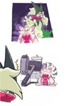 Rating: s
ID: 5581489
Date: 2025-05-18 14:32:18 -0400
Status: active
Score: 35
3_fingers ambiguous_gender anthro biped cute_fangs duo eyebrows fangs fingers fur generation_9_pokemon green_body green_fur hammer hi_res humanoid meowscarada mouth_closed multicolored_body nintendo open_mouth open_smile pawpads pink_body pokemon pokemon_(species) red_eyes simple_background smile standing teeth tenebscuro tinkaton tongue tools white_background white_body post #5581489