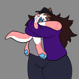 Rating: s
ID: 5675024
Date: 2025-06-29 09:30:09 -0400
Status: active
Score: 4
1:1 2_horns animate_inanimate anthro bear blue_tongue bottomwear bovid brown_body brown_hair caprine clothed clothing duo eyes_closed female goat grey_background hair horn hug hugging_another jacket living_plushie long_hair male male/female mammal midnite_fsnax open_clothing open_jacket open_topwear overweight overweight_anthro overweight_female pants pawpads paws plushie rox_(midnite_fsnax) shirt short_hair simple_background size_difference smile tongue tongue_out topwear trans_(lore) trans_man_(lore) white_hair post #5675024