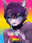 Rating: s
ID: 4115587
Date: 2023-06-17 05:10:14 -0400
Status: active
Score: 39
3:4 absurd_res anthro beverage bodypaint bubble_tea choker container cozymun cup drinking drinking_straw ear_piercing ear_ring english_text eyes_closed eyewear face_paint facial_fin female fish glass glasses gradient_background grey_body grey_scales hair heart_symbol hi_res ice ice_cube jewelry lgbt_pride lgbt_pride_month lips marine multicolored_beverage necklace pansexual_pride_colors piercing pride_color_background pride_color_beverage pride_color_bodypaint pride_color_face_paint pride_colors purple_hair ring_piercing scales shark simple_background smile solo sparkles text thick_bottom_lip tinted_glasses tuft post #4115587