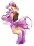 Rating: s
ID: 3799467
Date: 2023-01-08 09:24:30 -0500
Status: active
Score: 47
2022 absurd_res ambiguous_gender animate_inanimate anthro balloon balloon_animal balloon_tail blonde_hair blue_eyes brown_body brown_fur eyebrow_through_hair eyebrows fur glistening glistening_body hair hi_res inanimate_transformation inflatable inflatable_transformation latex living_inflatable looking_back mammal mid_transformation modelling_balloon pawpads pink_pawpads purple_body shaped_balloon simple_background smile solo squeaking standing tail tail_motion tailwag transformation translucent translucent_hair unusual_anatomy unusual_tail white_background yellow_body yellow_fur yenkoby post #3799467