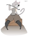 Rating: s
ID: 5288736
Date: 2025-01-05 13:48:22 -0500
Status: active
Score: 22
4:5 4_fingers :< absurd_res anthro arm_wraps artist_name belt big_breasts black_belt black_clothing black_eyes black_footwear black_nose bottom_heavy bottomwear breasts brown_bottomwear brown_clothing closed_frown clothed clothing crate digital_media_(artwork) domestic_cat empty_eyes eye_through_hair eyelashes felid feline felis female fingers flat_colors footwear front_view frown full-length_portrait fully_clothed fur gata_preobrazhenskaya gata_the_future_russian_kitty grey_body grey_clothing grey_fur grey_hair grey_shirt grey_topwear hair hair_over_eye head_tilt hi_res holding_crowbar huge_hips huge_thighs justbirb krita_(artwork) looking_at_viewer mammal mouth_closed pointy_ears portrait prick_ears raised_tail russian_blue shadow shirt short_hair simple_background sitting sleeveless_shirt small_waist solo spread_legs spreading tail text thick_thighs topwear translucent translucent_hair white_background wide_hips wraps post #5288736