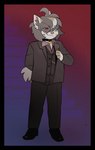 Rating: s
ID: 5298130
Date: 2025-01-10 01:47:37 -0500
Status: active
Score: 3
5_fingers absurd_res ahoge anthro black_clothing black_footwear black_shoes black_tie_(suit) bottomwear brown_body brown_fur canid canine canine_nose classy clothing collar cris_(cris_is_here) eye_patch eye_through_hair eyebrows eyewear fingers footwear fur grey_bottomwear grey_clothing grey_pants grey_shirt grey_suit grey_topwear hair hi_res inner_ear_fluff male mammal narrowed_eyes pants red_eyes shirt simple_background smug_face smug_grin solo sparkibarki suit tail topwear translucent translucent_hair tuft post #5298130