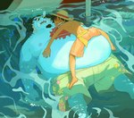 Rating: s
ID: 5049954
Date: 2024-09-14 13:46:40 -0400
Status: active
Score: 33
2024 absurd_res anthro belly big_belly black_hair bottomwear clothing cuddling duo eyewear fish-men_(one_piece) floating hair happensweater hat headgear headwear hi_res human jinbe male male/male mammal marine monkey_d._luffy moobs nipples one_piece partially_submerged shorts size_difference sleeping straw_hat sunglasses water post #5049954