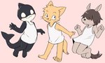 Rating: s
ID: 2524239
Date: 2020-12-11 01:42:41 -0500
Status: active
Score: 56
2020 5_fingers 5_toes anthro asinus barefoot blush bottomless cetacean clothed clothing dolphin domestic_cat donkey equid equine feet felid feline felis fingers group kemono looking_at_viewer male mammal manmosu_marimo marine oceanic_dolphin orca shota_equine_(marimo) shota_orca_(marimo) smile soles toes toothed_whale trio yellow_shota_feline_(marimo) young young_anthro post #2524239
