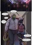 Rating: s
ID: 3029277
Date: 2021-11-16 21:55:45 -0500
Status: active
Score: 39
2021 5_fingers anthro bag barefoot beard belt black_body black_scales black_tail black_text blue_bottomwear blue_clothing bottomwear breasts clothed clothing comic denim denim_bottomwear denim_clothing dialogue digital_media_(artwork) duo english_text eyebrows facial_hair feet female fingers fully_clothed green_body green_scales green_tail hair hi_res inside jeans larger_male lizard looking_at_another male multiple_scenes open_mouth open_smile pants pink_tongue reia_(zerrexnarrius) reptile scales scalie size_difference smaller_female smile speech_bubble tail text thehades tongue topwear white_beard white_body white_dress_shirt white_facial_hair white_hair white_scales zerrex_(zerrexnarrius) post #3029277